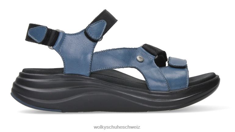 Wolky Schuhwerk D0XHD2 Dame cirro schwarzes Savana-Leder