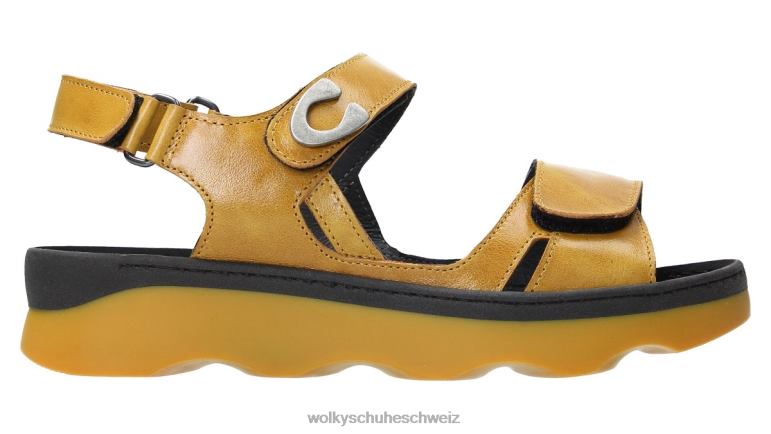 Wolky Schuhwerk D0XHD8 Dame Meduse schwarzes Reflexleder