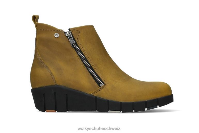 Wolky Schuhwerk D0XHD27 Dame Phönix wr Schwarzes Quebec-Nubuk