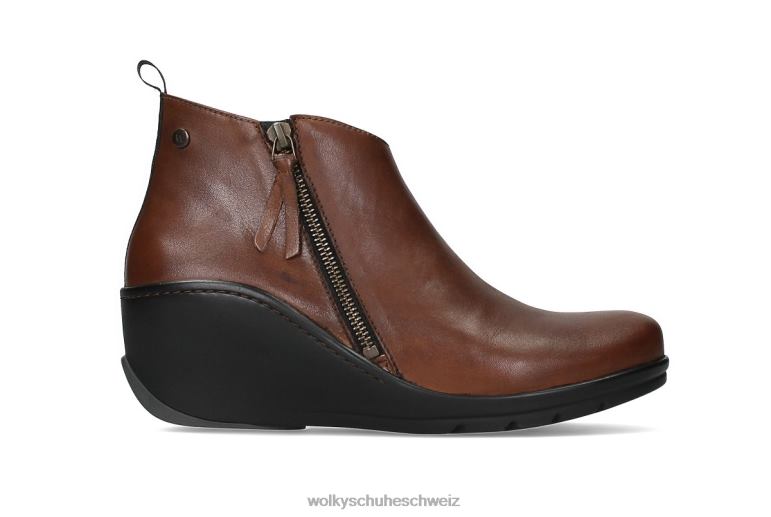 Wolky Schuhwerk D0XHD30 Dame us-anvik schwarzes Savana-Leder